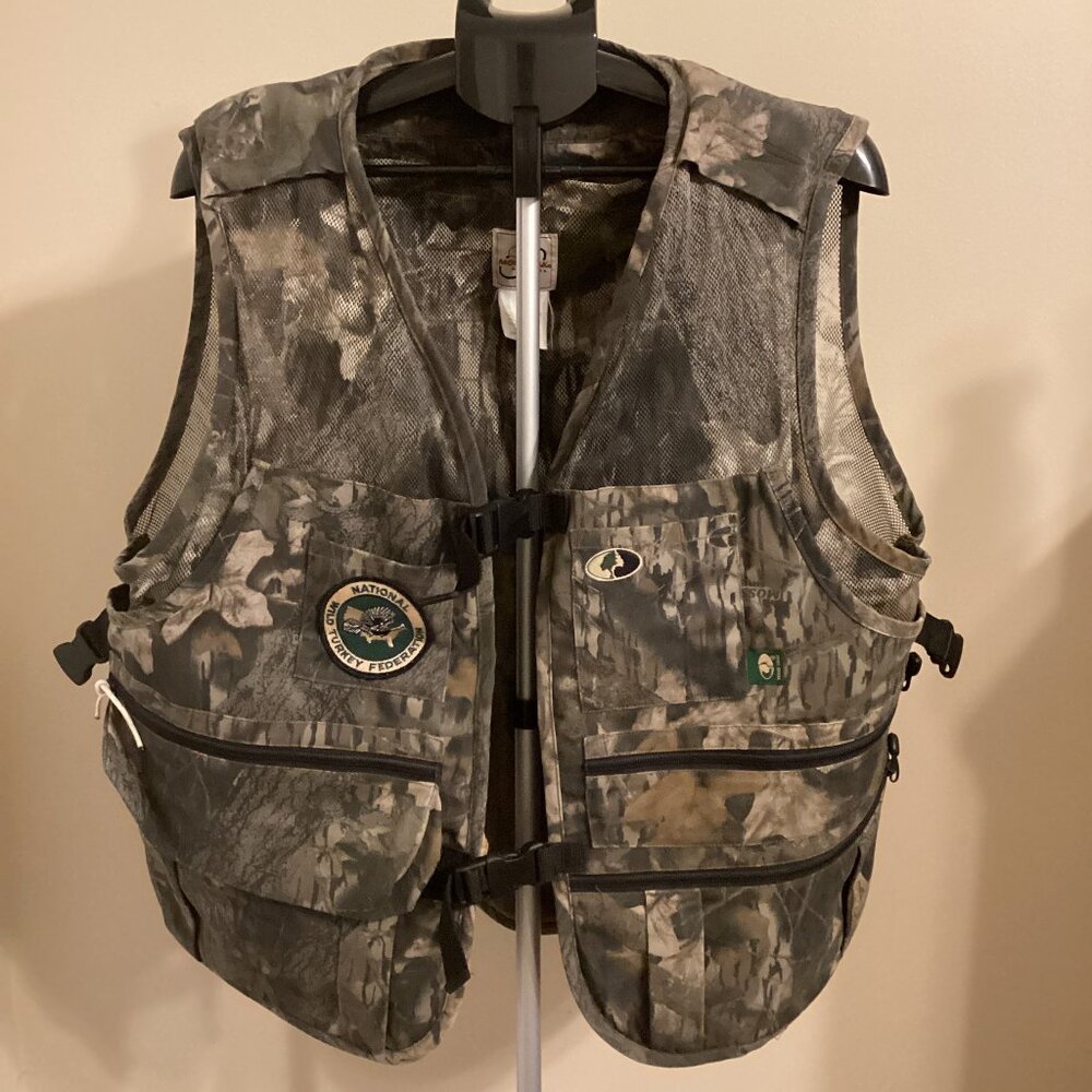 Mossy Oak National Wild Turkey Federation Hunting Vest - M/L